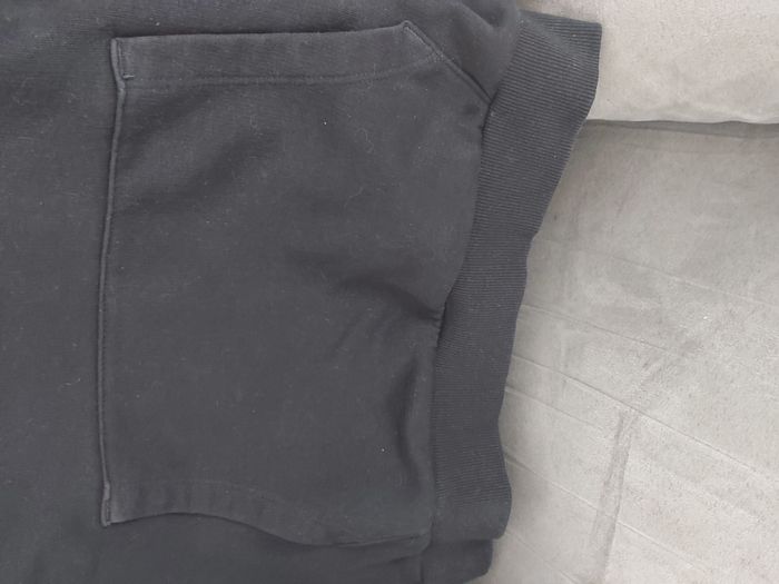 Sweat à capuche noir XXS 12 ans - photo numéro 2
