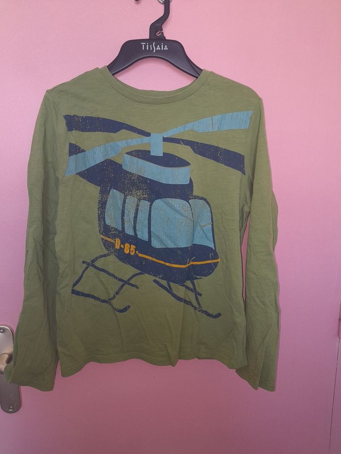 Maillot garçon vert taille 12 ans