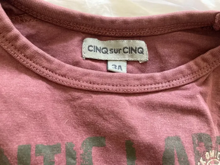 Lot de 2 tee shirt manches longues 3 ans - photo numéro 4