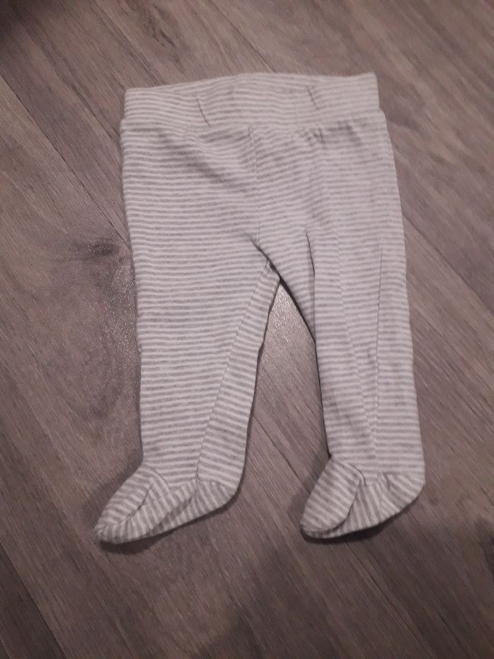 Lot de 3 pantalon pyjama 1 mois - photo numéro 2