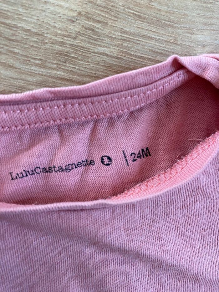 T shirt rose - photo numéro 3