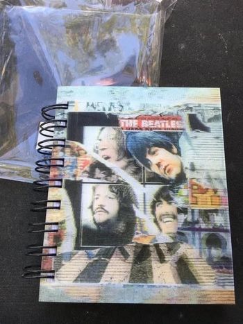 Carnet à spirale 180 pages Beatles Neuf