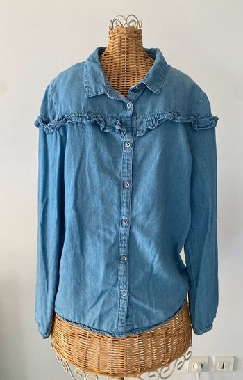 Chemise en jeans bleu In Extenso taille 14 ans