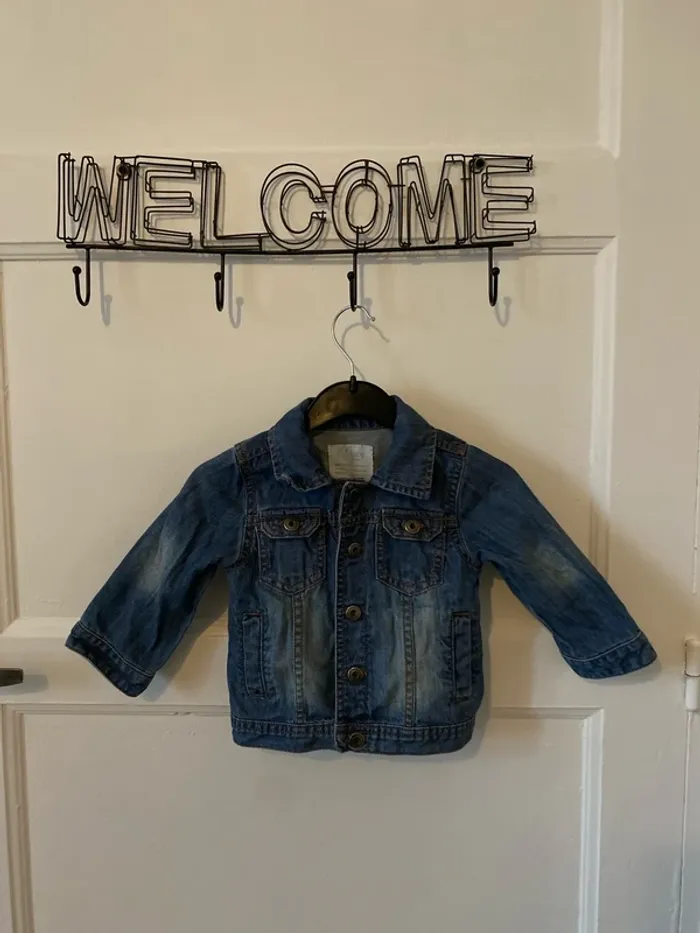 Veste en jean 6 mois - photo numéro 3