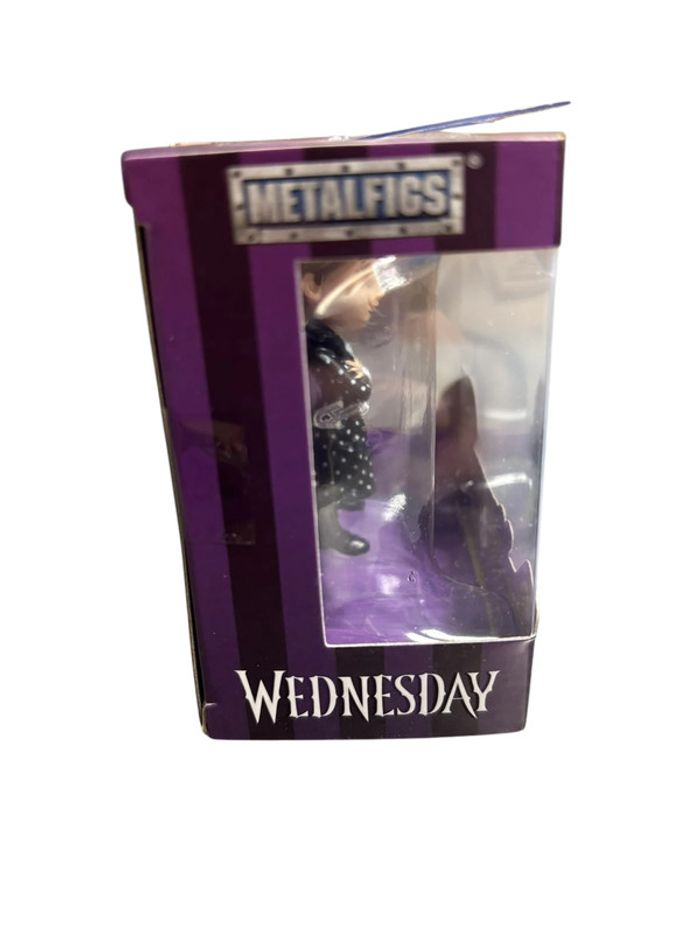 Figurine MetalFigs Wednesday / Mercredi Wednesday Addam’s (Dress) Jada Toys neuf - photo numéro 3