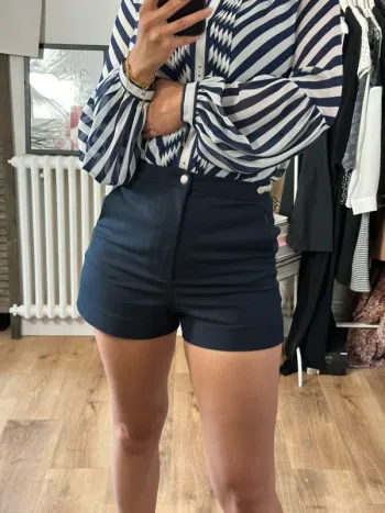 Short Naf Naf bleu marine taille 36