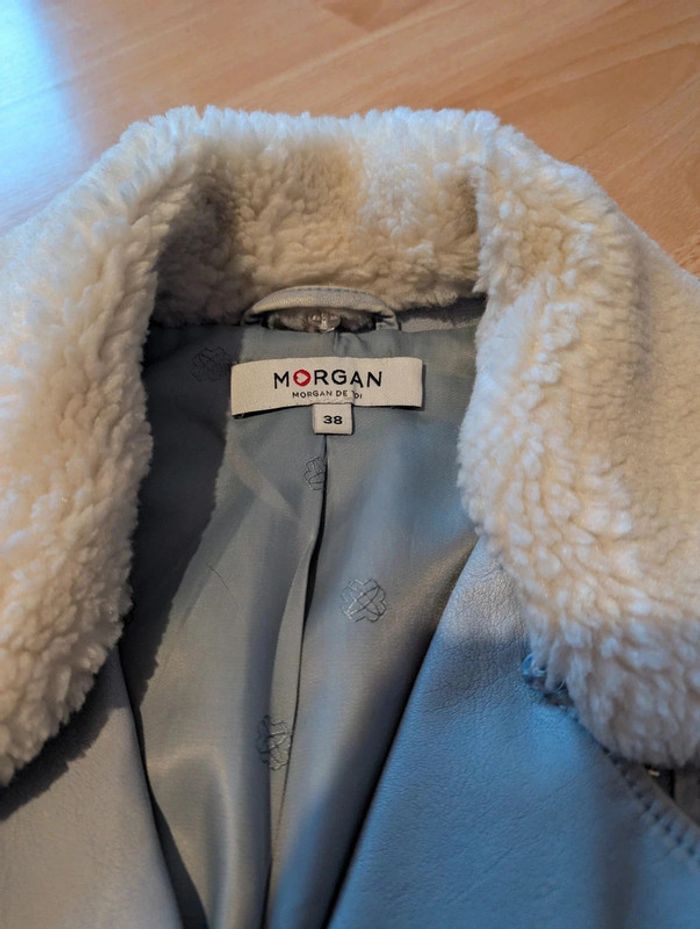 Veste Morgan bleu clair neuve - photo numéro 3