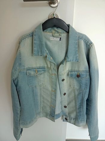Veste en jean femme XL
