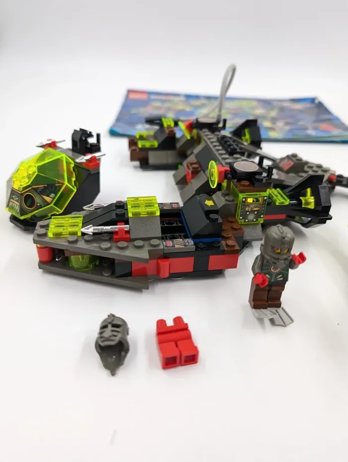 Set Lego 6160 Aquazone Sea Scorpion sans boite avec notice presque complet (manque 5 pièces) - photo numéro 2