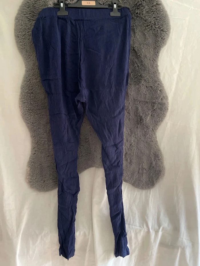pantalon et legging Promod marine taille 10 - photo numéro 2