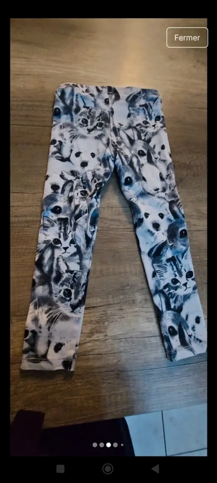 Lot de 5  leggings filles - photo numéro 14