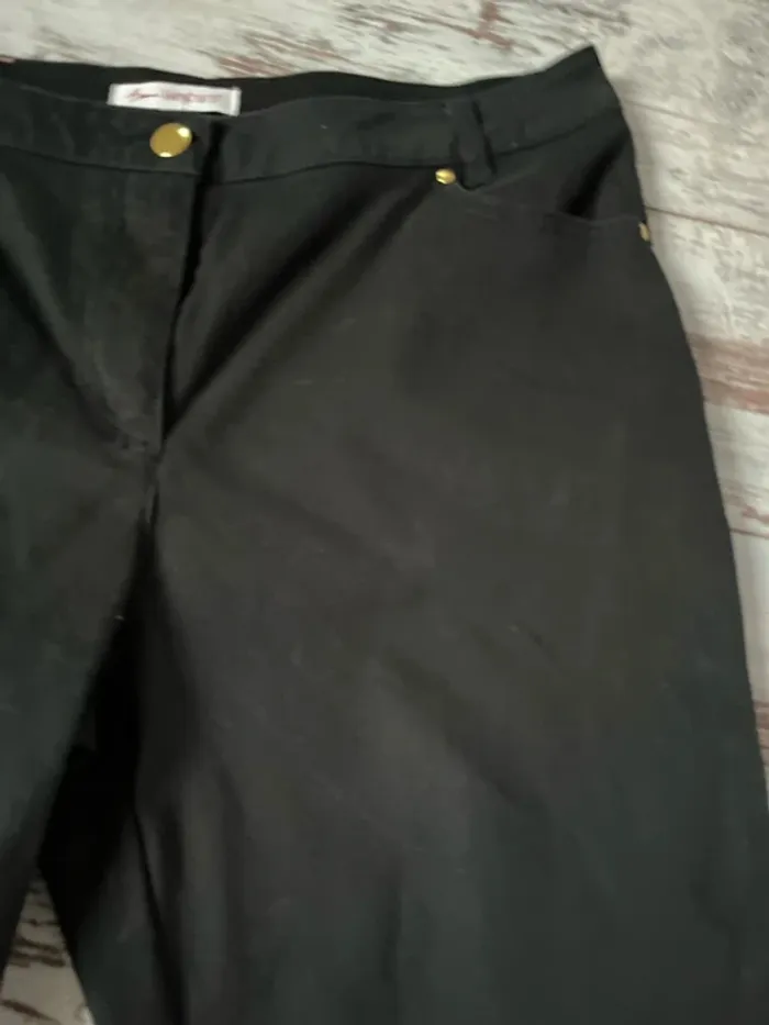 Pantalon noir Anne Weyburn 42 - photo numéro 4