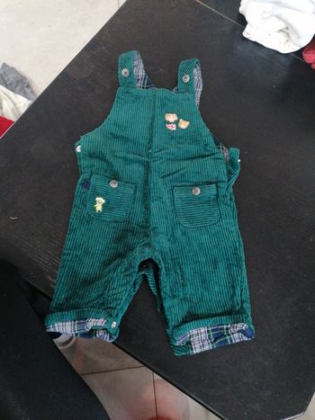 Salopette sergent major 3 mois