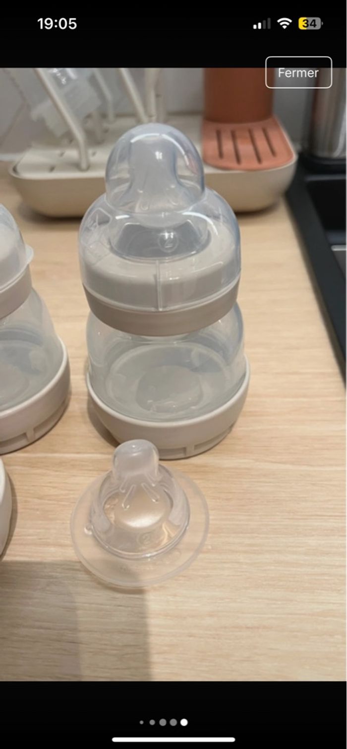Lot de 5 biberons MAM 130 ml neufs - photo numéro 6