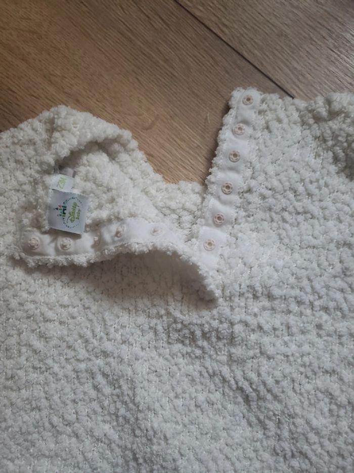 Cape poncho minnie disney effet fourrure mouton - photo numéro 5