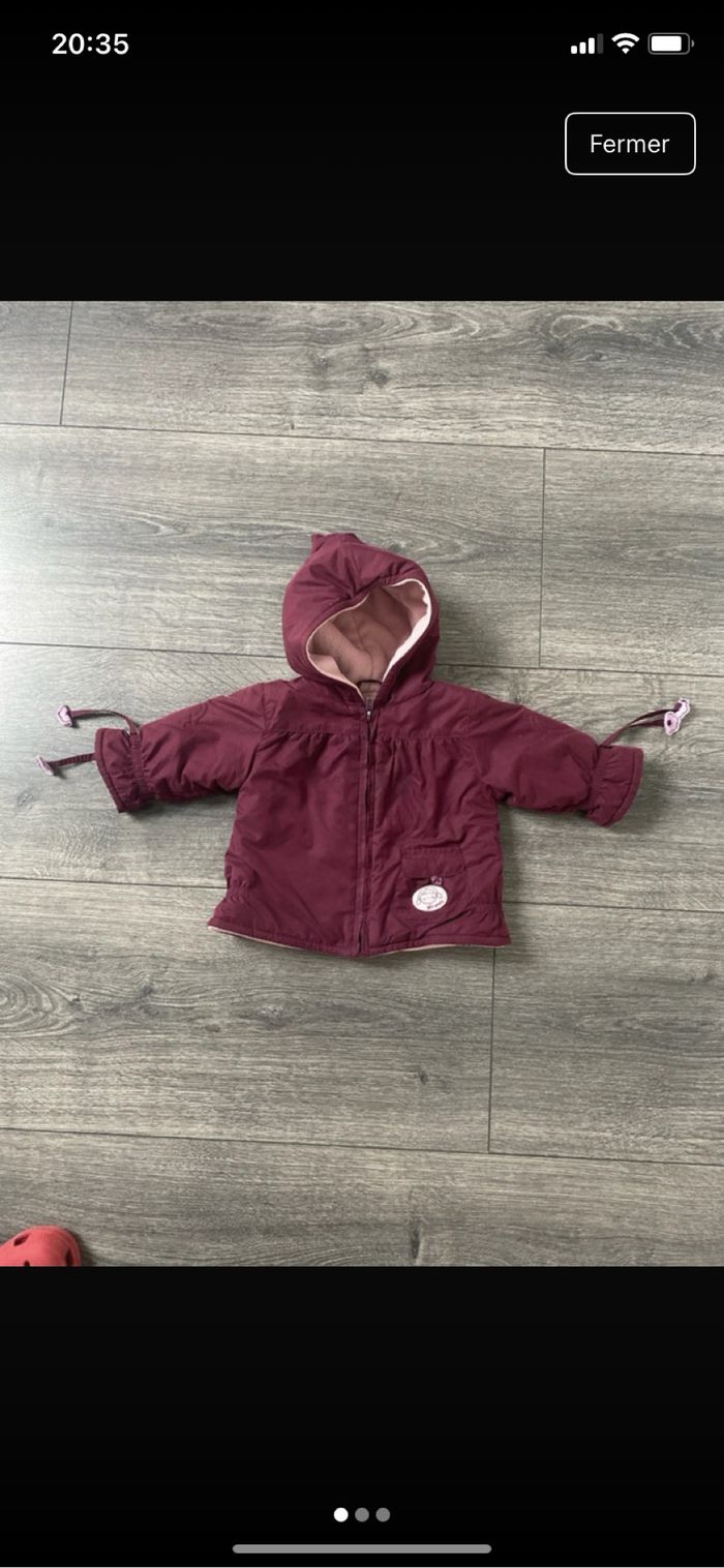 Manteau Sergent Major taille 9 mois