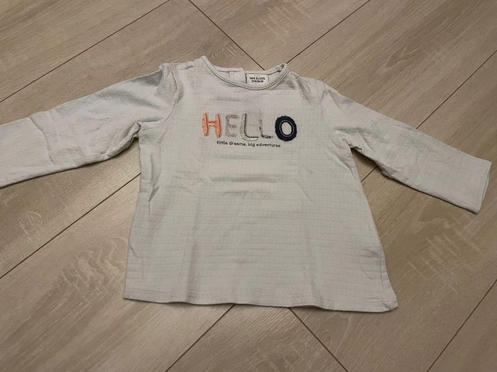 T-shirt manche longue 2 ans tape à l’œil