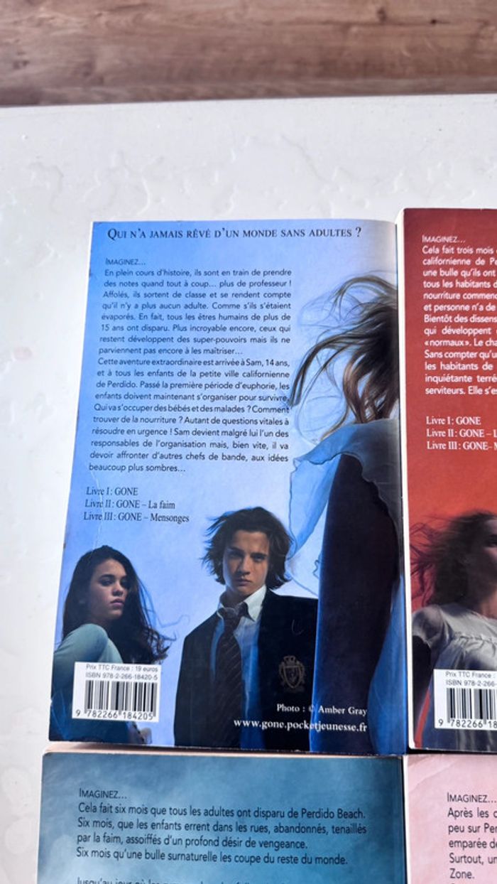 Lot de 4 livres GONE de Michael Grant – Tomes 1 à 4 – Bon état ! - photo numéro 11
