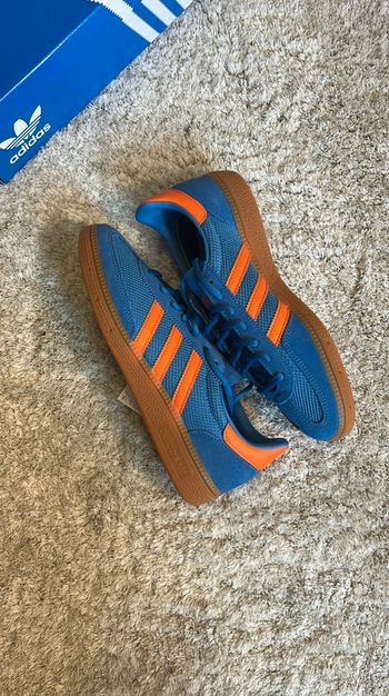 Adidas Handball Spezial Blue Orange Gum/Bleu Orange- T 36 neuf