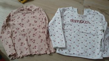 2 pulle fille 92cm