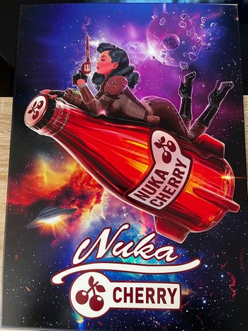 Displate Limited Édition Nuka cherry Girl