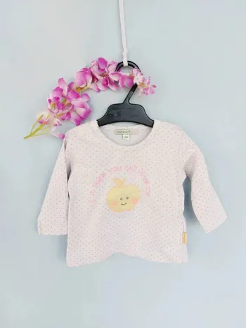 Tee shirt manches longues fille 3 mois Prémaman