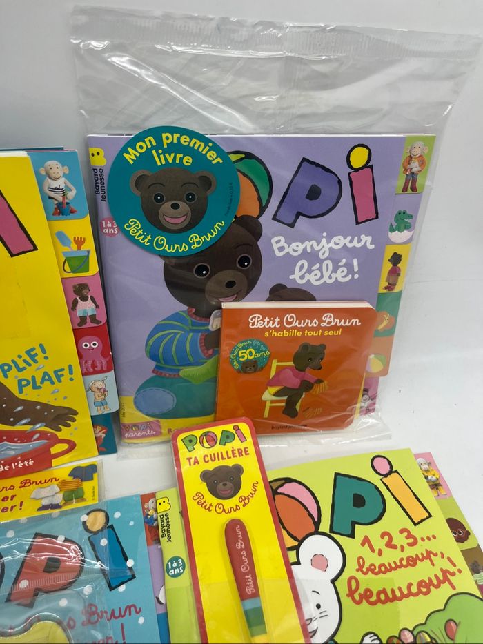 Lot de 4 livres d'activité Magazines Popi Je joue Gommette Neuf - photo numéro 4