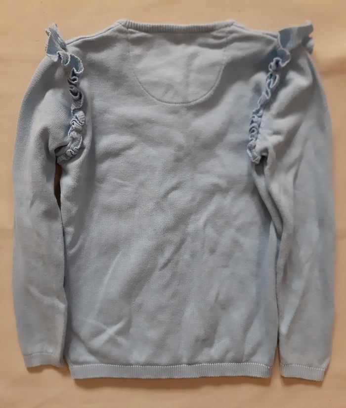 gilet en coton bleu clair fille - lupilu - 3 ans - photo numéro 5