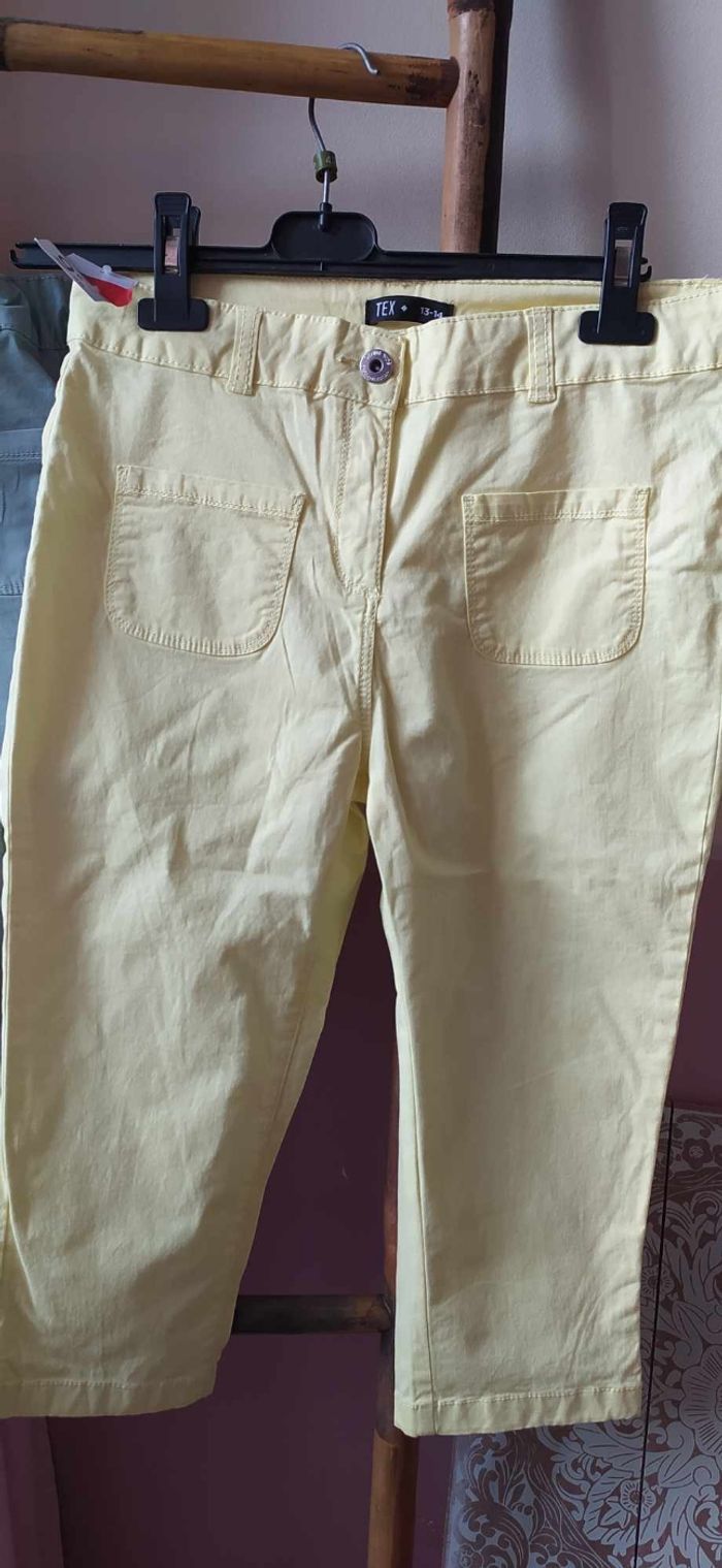 Neuf 2 pantacourts fille 13-14 ans - photo numéro 2