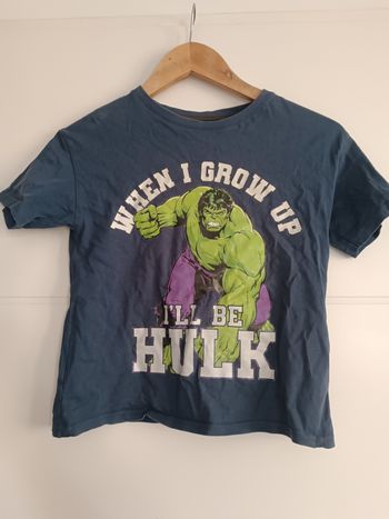 T-shirt hulk garçon 10 ans