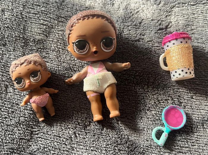 Petite poupée Lol surprise + bébé et accessoires comme sur la photos ( 11 ) - photo numéro 4