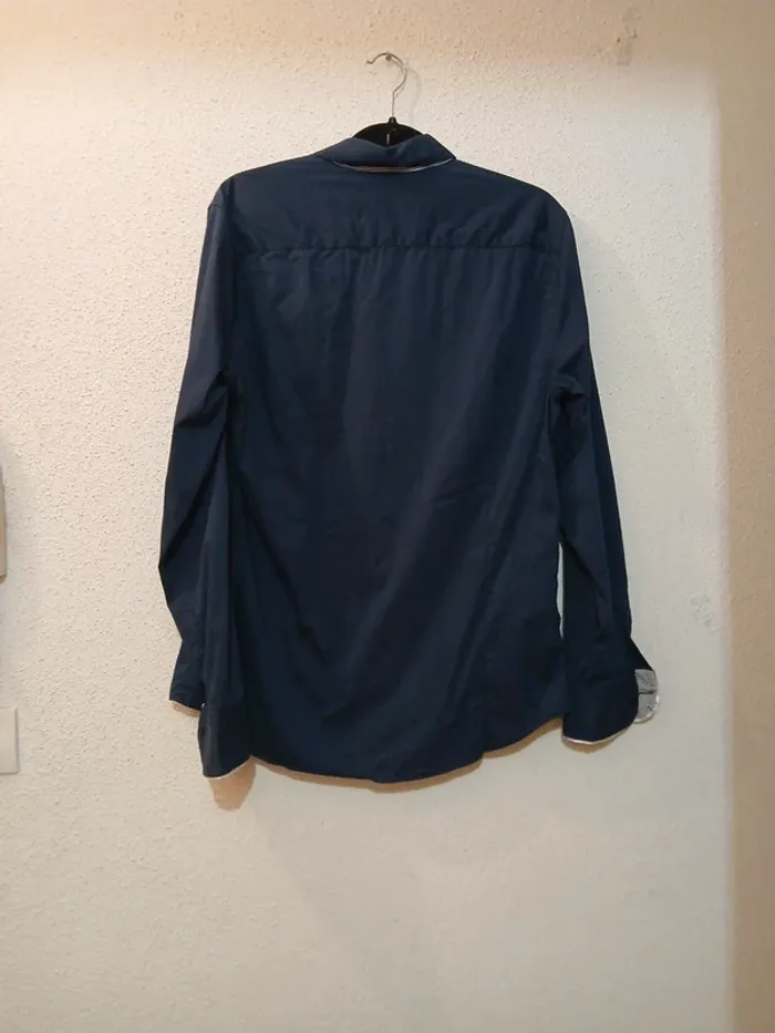 Chemise homme bleu marine " Gold SK" taille xl - photo numéro 4