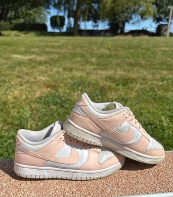 chaussures dunk rose