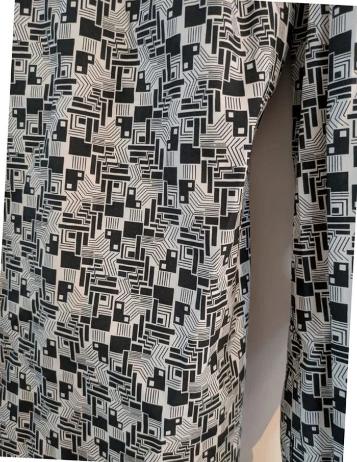 Chemise 100% coton imprimé géométrique Agnès b - photo numéro 5