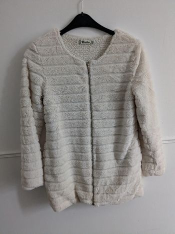 Veste pilou pilou creme  S/M