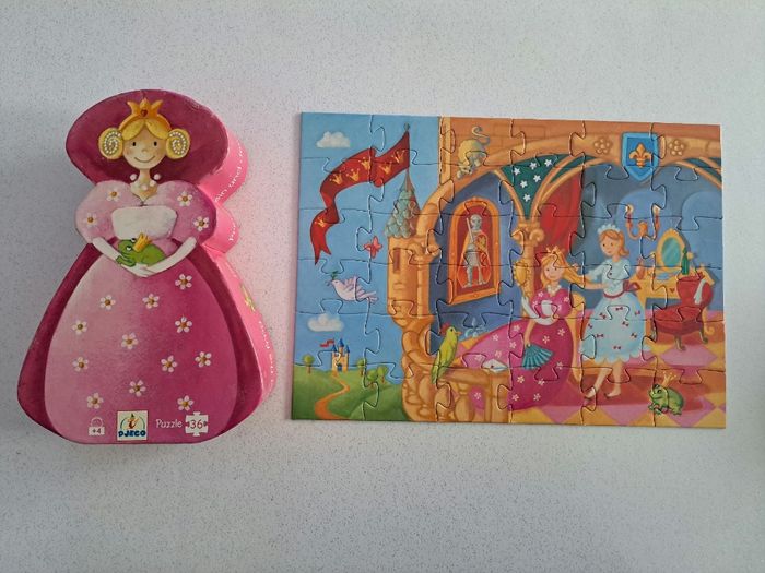 Lot de 2 puzzles djeco 4 ans  36 pièces - photo numéro 3