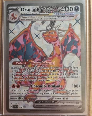 Carte Pokémon Dracaufeu ex 056 Full Art