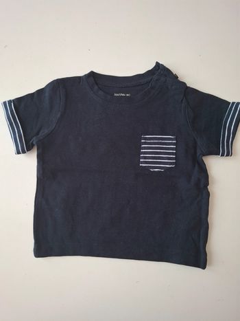 T-shirt Bout'chou en coton bio taille 6 mois