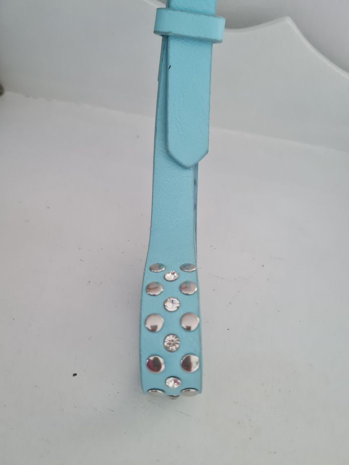 Superbe ceinture turquoise - photo numéro 4