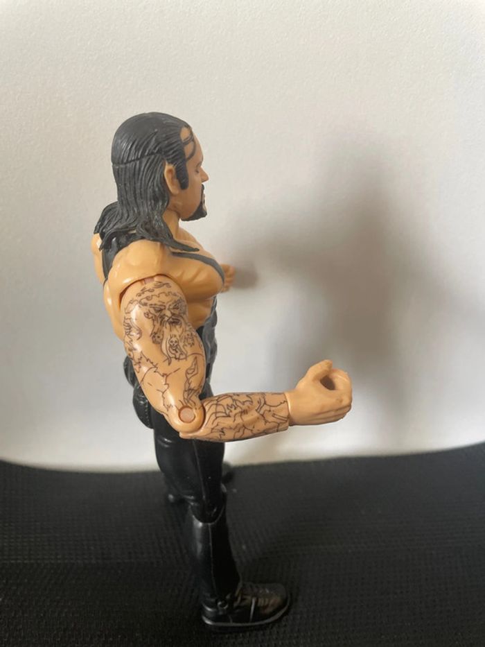 Figurine articulée catcheur Undertaker WWE wwf Jakks pacific 1999 17cm superstar du catch - photo numéro 9