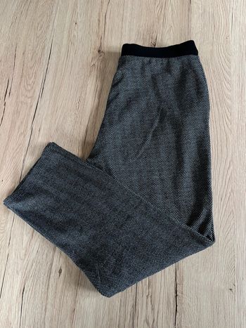 Pantalon zara gris et noir taille s