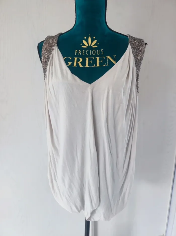 Débardeur avec sequins