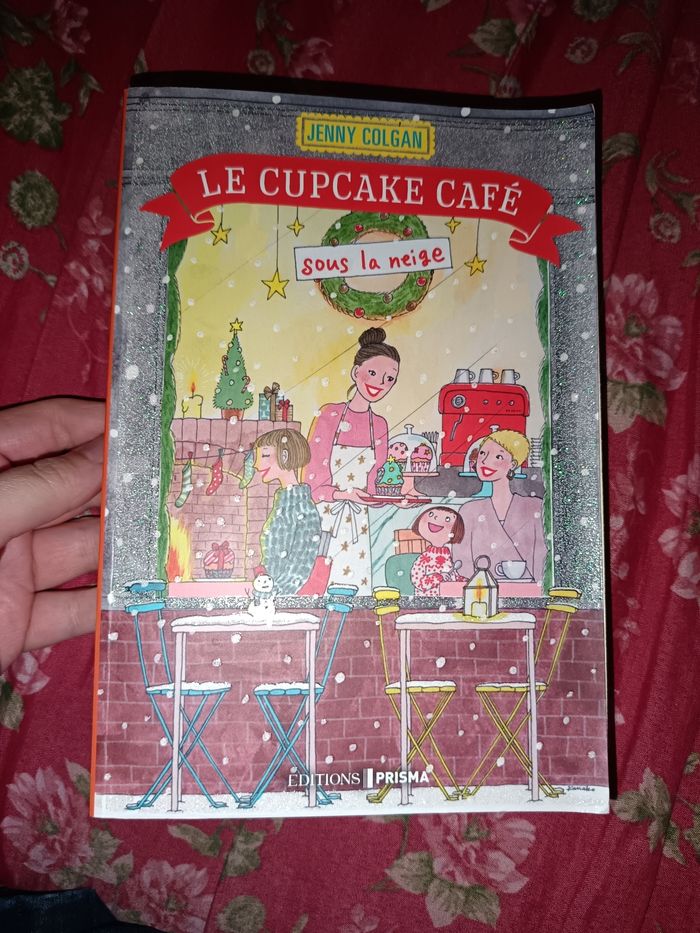 Le cupcake café sous la neige