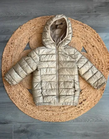 Doudoune dorée Eldys 3 ans