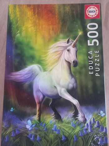 Puzzle 500 pièces licorne