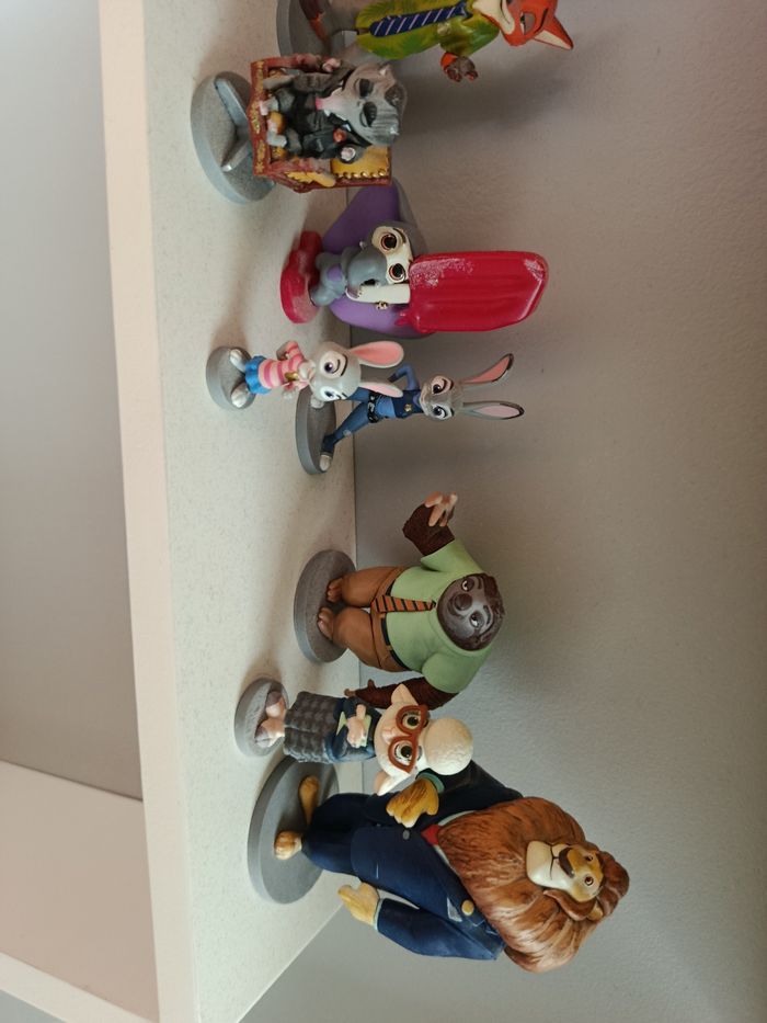 A saisir, pack de 10 figurines du film " zootopie " ( film Disney) ! - photo numéro 3