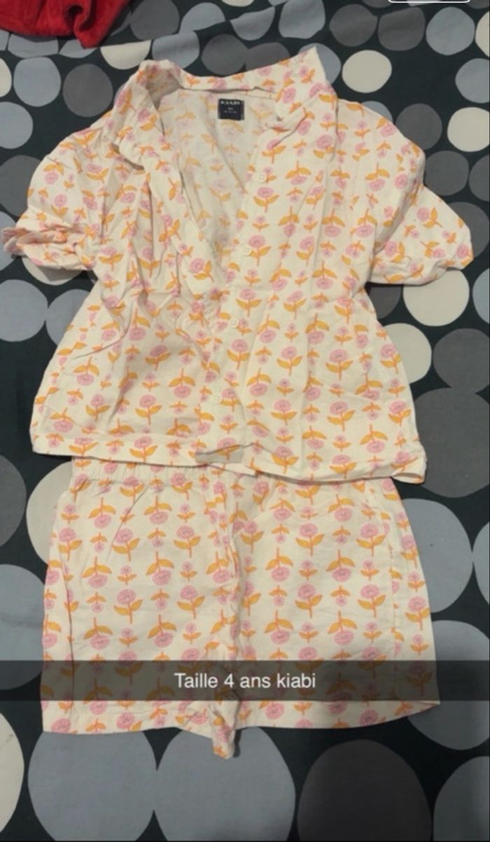 Pyjama 2 pièce fille