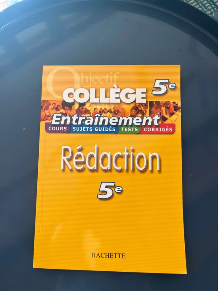 Livre rédaction 5 eme