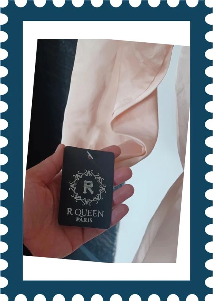 Magnifique robe satinée R. Queen taille S - photo numéro 5