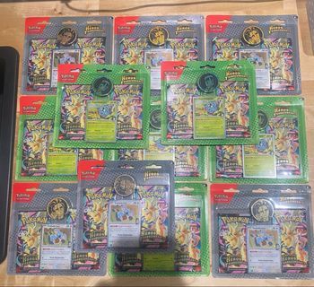 12 Duo Pack Pokémon Héros Transcendants FR